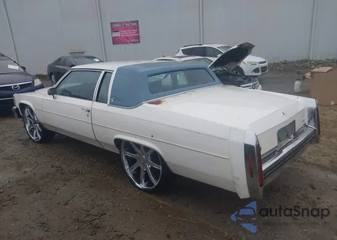 1984 Cadillac Deville z USA, uszkodzony, nr VIN 1G6AM4783E9125835
